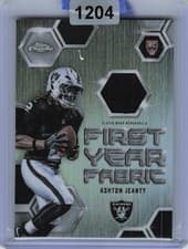 2025 Topps Chrome First Year Fabric Ashton Jeanty #FYF-AJ card