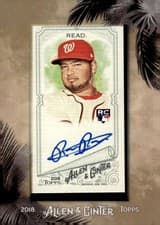 Raudy Read 2018 Topps Allen & Ginter Framed Mini Autographs card