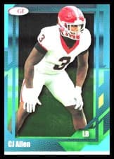 2026 SAGE Football Base Set CJ Allen #44 card
