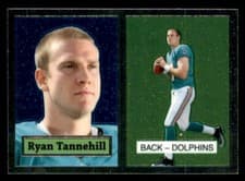 Ryan Tannehill 2012 Topps Chrome 1957 Inserts card