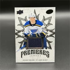 2024-25 Upper Deck Ice Ice Premieres Jersey Zachary Bolduc #IPJ-23 card