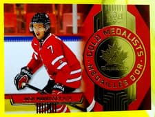 Josh Morrissey 2025 Upper Deck Tim Hortons Team Canada Gold Medalist card