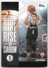 2025-26 Topps Rise to Stardom Egor Dëmin #RTS-8 card