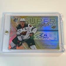 2024-25 SPx SuperScripts Jared Spurgeon #SS-JS card