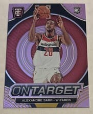 2024-25 Panini Totally Certified On Target Alexandre Sarr #4 card