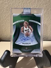 2024-25 Panini Eminence Ring Bearers Autographs Dirk Nowitzki #2 card
