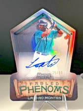 2024 Bowman's Best Fabled Phenoms Autographs Lazaro Montes #FPA-LM card