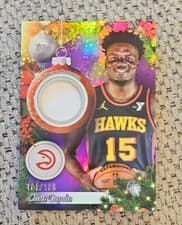 2025-26 Topps Holiday Player Relics Clint Capela #PR-CC card