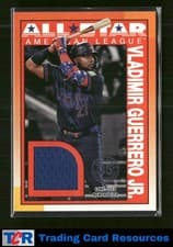 2025 Topps 1990 Topps Baseball All-Star Relics Vladimir Guerrero Jr. #90ASR-VG card