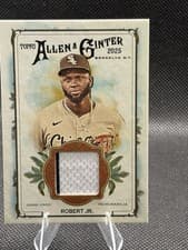 2025 Topps Allen & Ginter Allen & Ginter Mini Framed Relics Luis Robert Jr. #MFR-LR card
