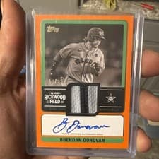 2025 Topps Rickwood Autograph Collection Brendan Donovan #RWAR-BD card