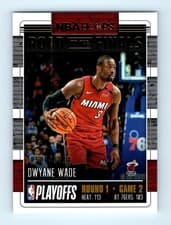 Dwyane Wade 2018 Panini Hoops Road to the Finals card