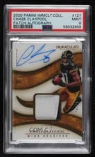 Chase Claypool 2020 Panini Immaculate Collection card