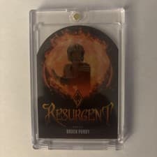 2025 Panini Phoenix Resurgent Snow Globe Brock Purdy #21 card