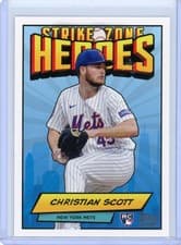 2024 Topps Japan Edition Strike Zone Heroes Christian Scott #SZH-12 card