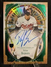 2026 Topps Tier One Tier One Xplosion Autographs Dylan Beavers #T1XA-DB card