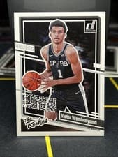 Victor Wembanyama 2023 Panini Donruss The Rookies card