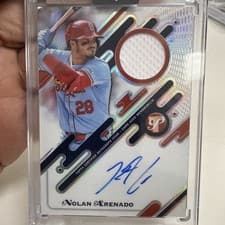 2025 Topps Pristine Pristine Pieces Autograph Relics Nolan Arenado #PPAR-NA card