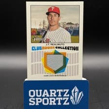 2026 Topps Heritage Clubhouse Collection Relics J.T. Realmuto #CCR-JRE card