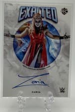 2025 Topps Exalted WWE Wrestling Exalted Autographs Zaria #EXA-ZAR card