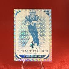 2025 Panini Phoenix Contours Tetairoa McMillan #5 card