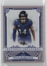 2025 Panini National Treasures Premium Kyle Hamilton #8 card