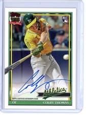 2026 Topps 1991 Topps Autographs Colby Thomas #91A-COL card