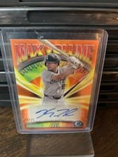 2025 Bowman Chrome Max Volume Autographs Kyle Teel #MVA-KT card