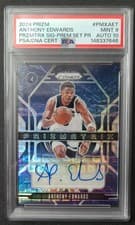 2024-25 Panini Prizm Prizmatrix Signatures Anthony Edwards #PMX-AET card