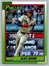 2025 Topps 1990 Topps Baseball (Series Two) Alec Bohm #90B2-21 card