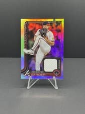 2025 Topps Real One Relics Spencer Strider #579 card