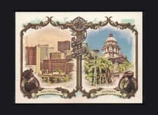 Durban, South Africa / New Orleans, United States 2024 Topps Allen & Ginter Sister, Sister card