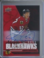 2025-26 Upper Deck Chicago Blackhawks Centennial Red Hot Autos Jeremy Roenick #86 card