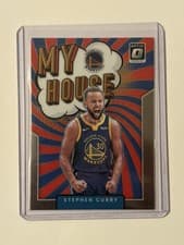 Stephen Curry 2021 Panini Donruss Optic My House card