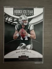 Sam Darnold 2018 Panini Contenders Rookie of the Year card