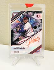2025 Topps Diamond Icons White PolychromatINK Autographs John Smoltz #WPA-JS card