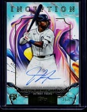 2025 Topps Inception Rookie & Emerging Stars Autographs Justyn-Henry Malloy #RESA-JMA card