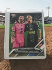 Lionel Messi / Cavan Sullivan 2024 Topps Now MLS card