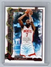 Kevin Durant 2025 Topps Holiday SSP Variation card