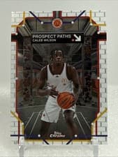 2025 Topps Chrome McDonald's All American Prospect Paths Caleb Wilson #PP-10 card
