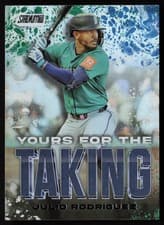 2025 Stadium Club Yours for the Taking Julio Rodríguez #YK-22 card