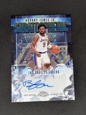 2025-26 Topps Chrome Stratospheric Signatures Bronny James Jr. #SM-BJJ card