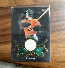 2026 Topps Tier One Shadow Relics Matt Chapman #SR-MC card