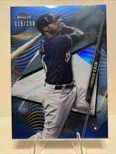 Lorenzo Cain 2020 Topps Finest card