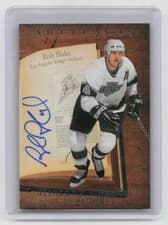 2025-26 Upper Deck Artifacts History Lesson Signatures Rob Blake #HL-3A card