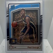 2024-25 Donruss Retro Rated Rookie Box Topper Paul George #25 card