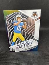 2025 Panini Mosaic Men of Mastery Ladd McConkey #14 card