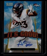 2025 Score It's Good! Autographs Audric Estime #18 card