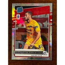 Sebastian Walukiewicz 2020 Panini Chronicles Donruss Rated Rookies Serie A card