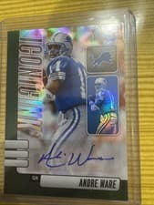 2024 Panini Absolute Iconic Ink Andre Ware #II-AWE card